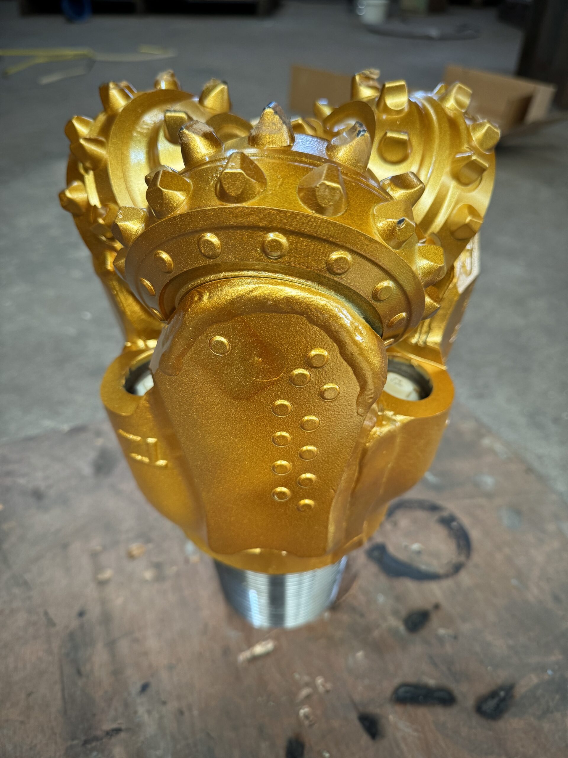 Gold Coated TCI Tricone Rock Bit for Hard Formation