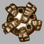 Steel Body 5 Blade PDC Bit for Hard Formation Drilling