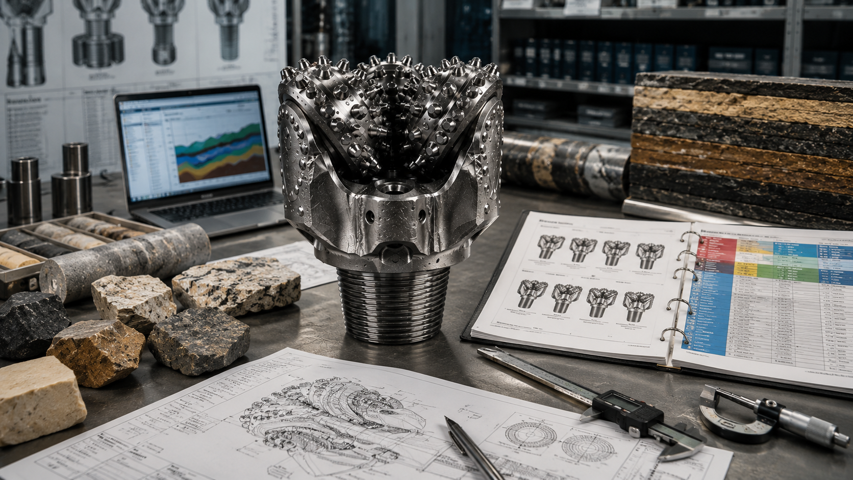 Professional tricone bit selection process